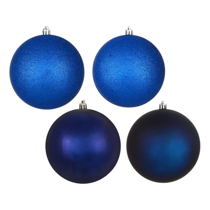 Vickerman 2.4" Midnt Blue 4 Finish ORN Asst 24/Box image number 0