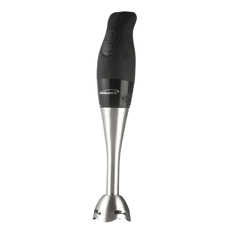 Brentwood 2-SPEED HAND BLENDER - BLACK Soft Grip Handle