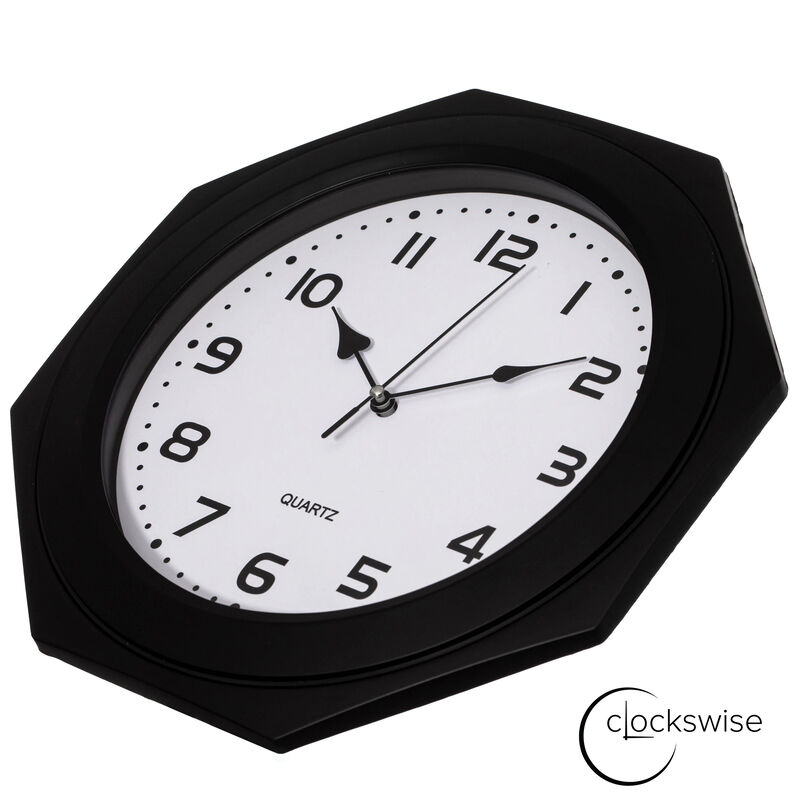 Clockswise 12-inch Non-Ticking