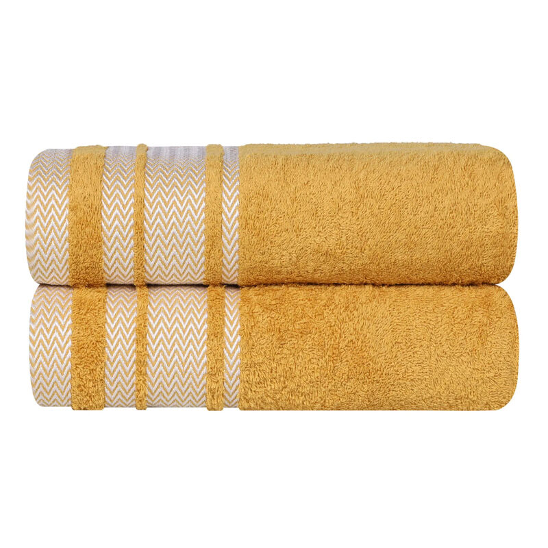 2-Piece Cotton Towel Set &ndash; Plush, Absorbent Bath Towels image number 0