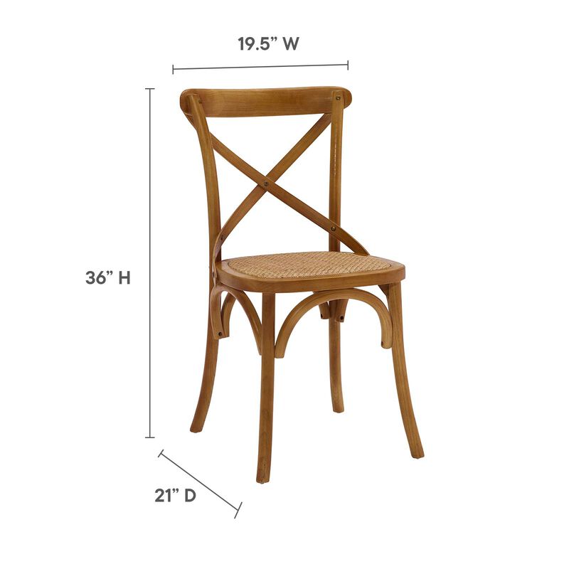 Gear Dining Side Chair-Benzara image number 6
