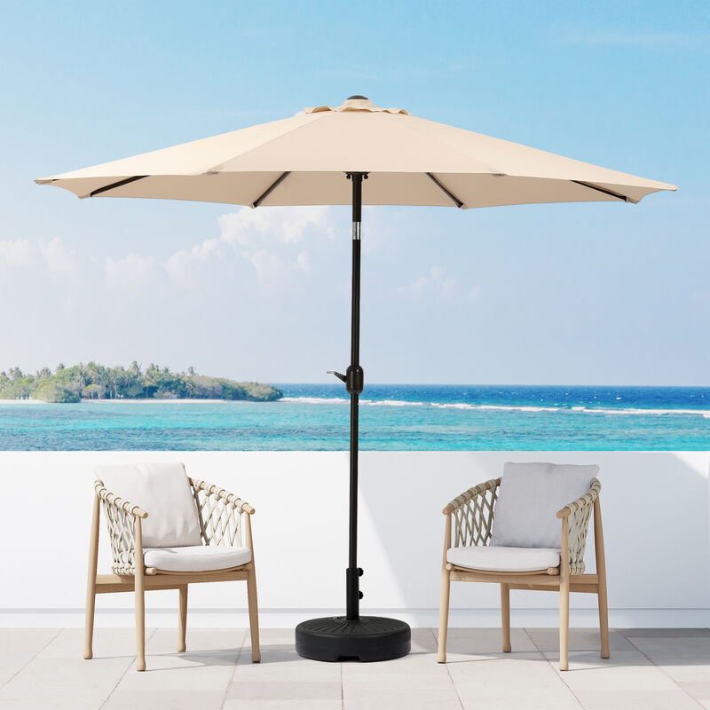WestinTrends Westintrends 9 ft. Patio Table Umbrella with tilt and crank features