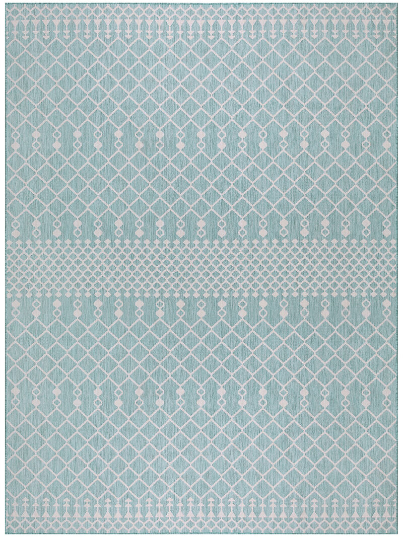 Positano POS02 Aqua 10' x 14' Rug