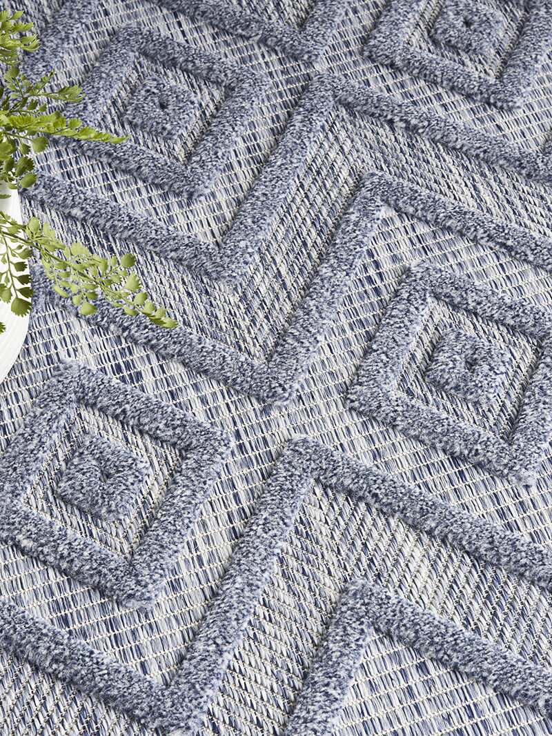 Versatile NRV01 Denim/Blue 9' x 12' Rug