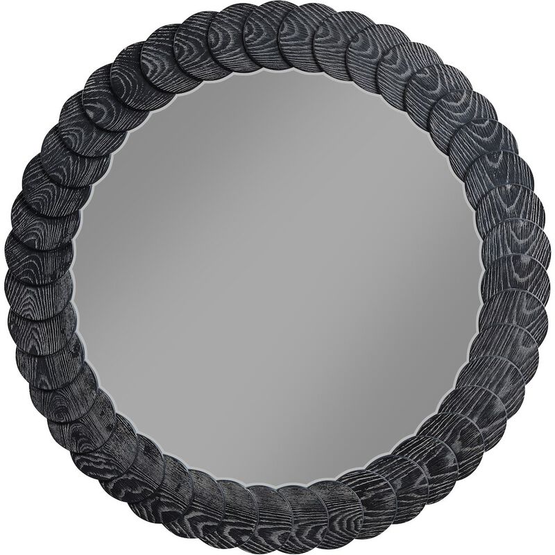 Meridian Furniture Revolve Black Mirror