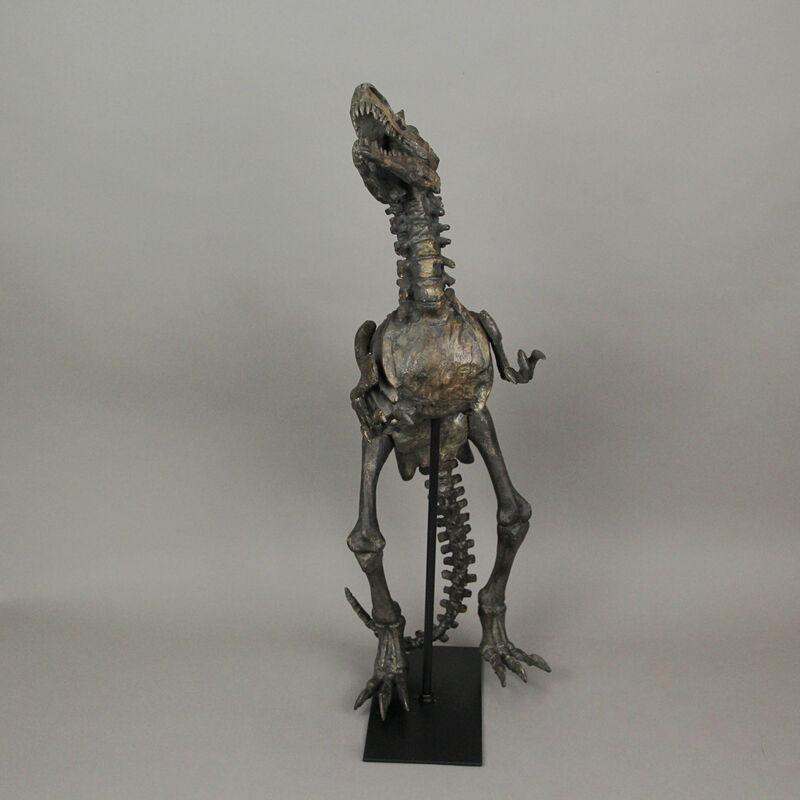 Resin Tyrannosaurus Rex Fossil Bones Home Decor Dinosaur Skeleton Sculpture Art image number 2