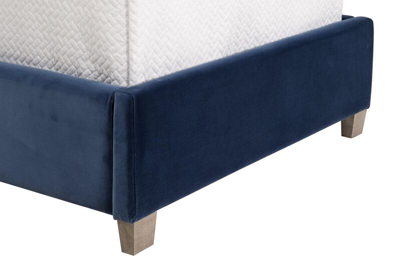 Chandler Twin Bed, Denim