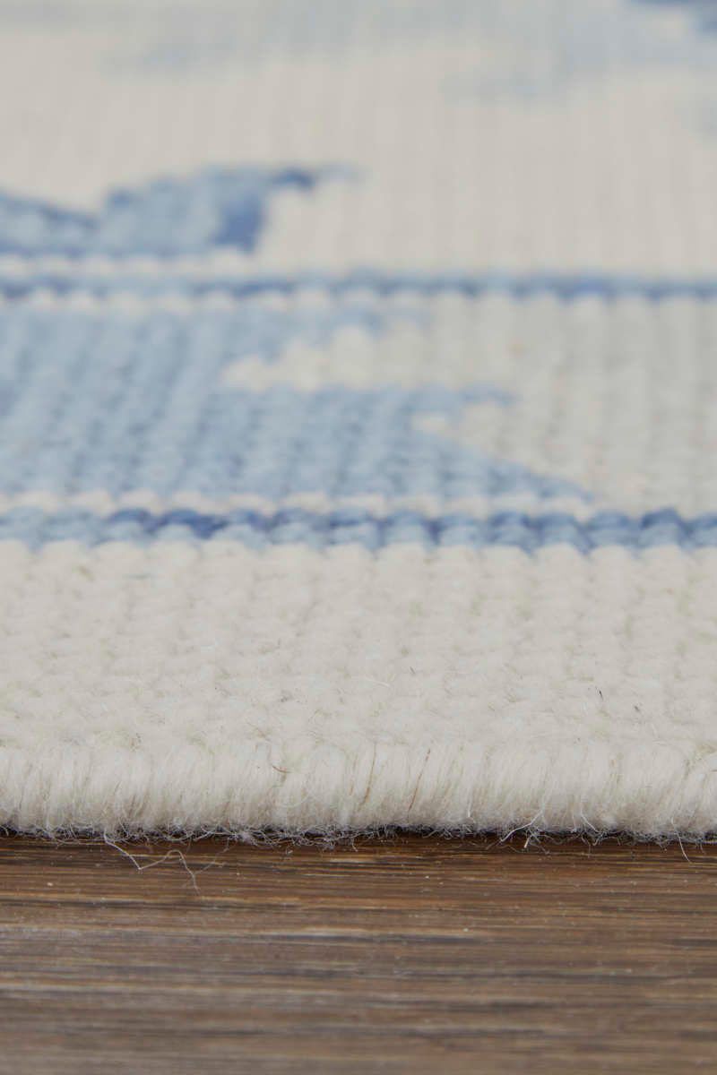 Karina 69G7F Ivory/Blue 8'6" x 11'6" Rug image number 7