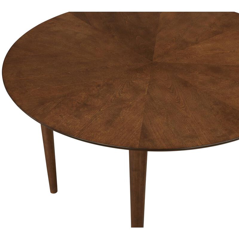 Comfort Pointe Bonito Walnut Finish Leg Dining Table