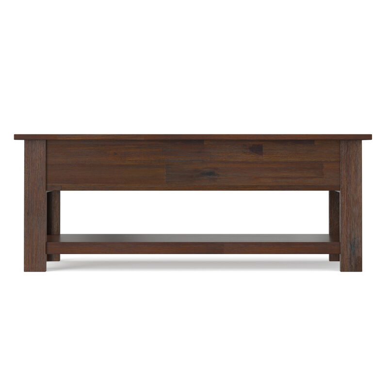 Monroe Rectangular Coffee Table with Drawers image number 3