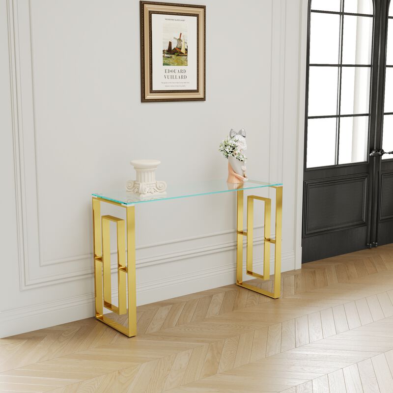 Modern console table - Stylish design for living room or entryway