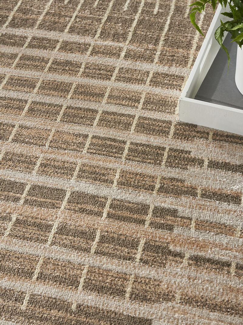 Astra Machine Washable ASW03 Latte 9' x 12' Rug