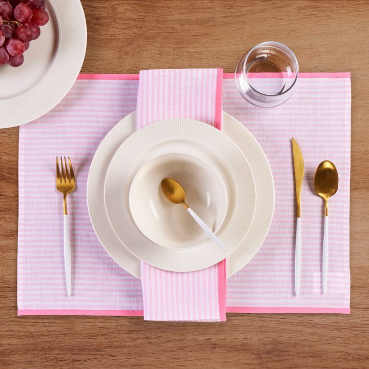 Linen Placemats - Carmine