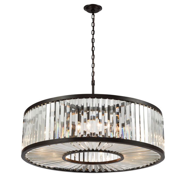 Palacial 35'' Wide 11-Light Chandelier