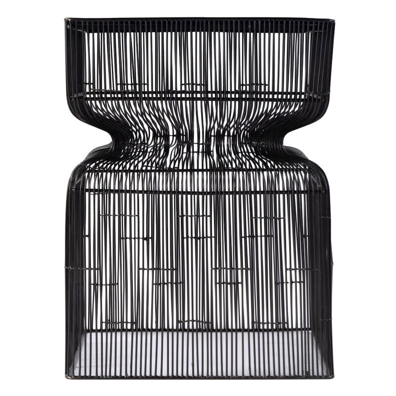 Butler Specialty Ivar 14 in. W Square Stainless Steel Modern End Table, Bronze image number 3