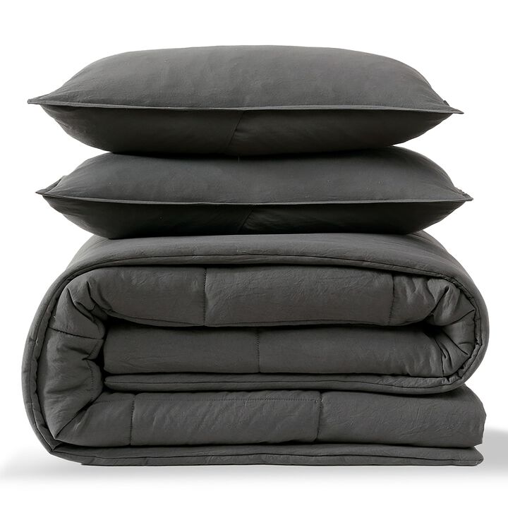 UGG 32546 Leonora Full-Queen 3-Piece Comforter Set Soft Luxury Bedding Comforter and Two Pillow Shams Cozy Comfortable Reversibl