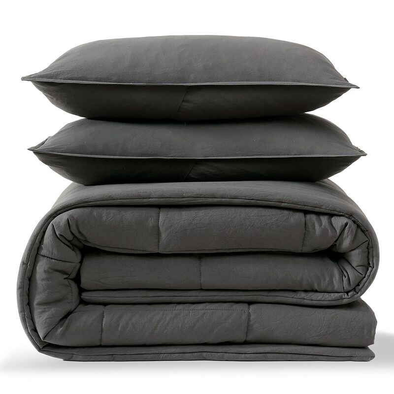 UGG 32546 Leonora Full-Queen 3-Piece Comforter Set Soft Luxury Bedding Comforter and Two Pillow Shams Cozy Comfortable Reversibl