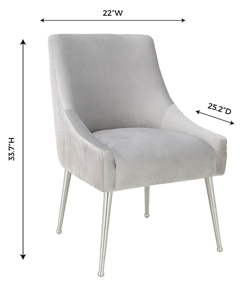 Beatrix Velvet Side Chair image number 6