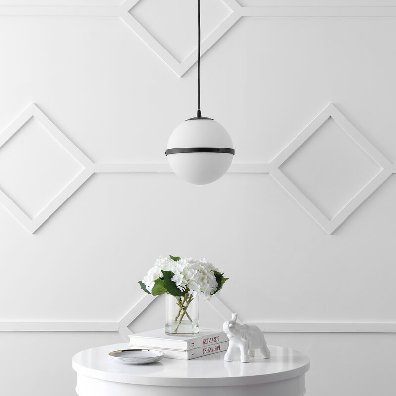 Porter 8" Modern Minimalist Globe LED Pendant Light