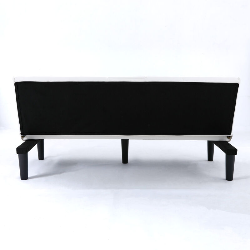 Malwin PVC multi-functional sofa bed image number 6