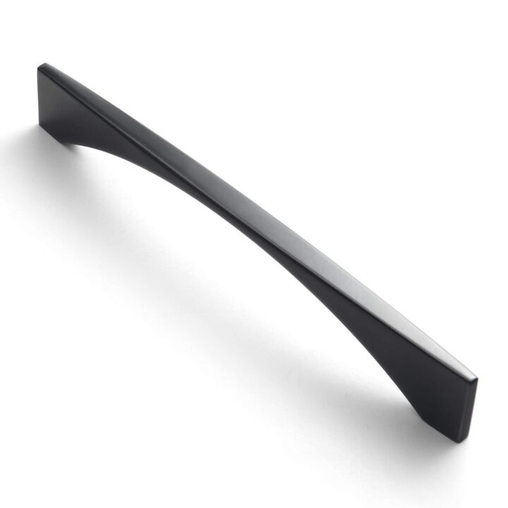 Goo-Ki 6.3'' Modern Cabinet Pull Matte Black Drawer Handle Drawer Pull Cabinet Hardware,6 Pack 074