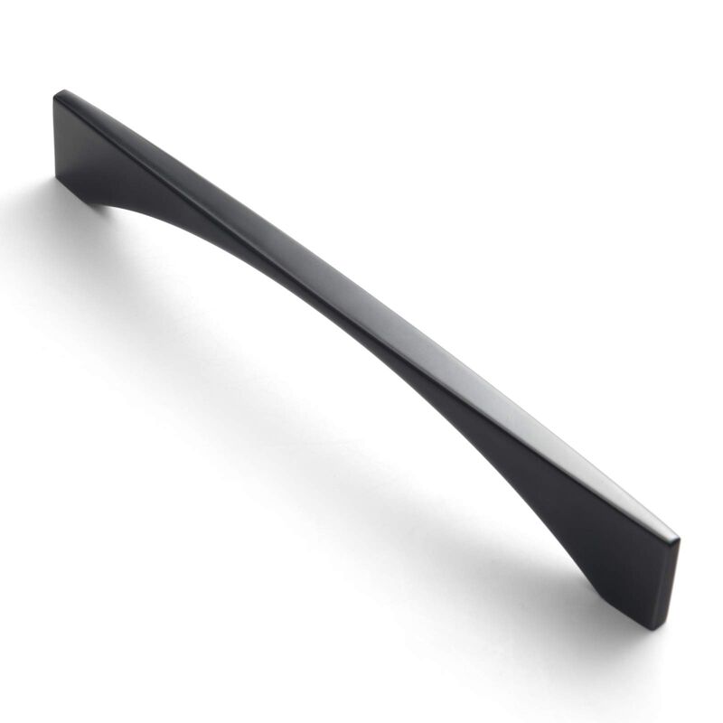 Goo-Ki 6.3'' Modern Cabinet Pull Matte Black Drawer Handle Drawer Pull Cabinet Hardware,6 Pack 074