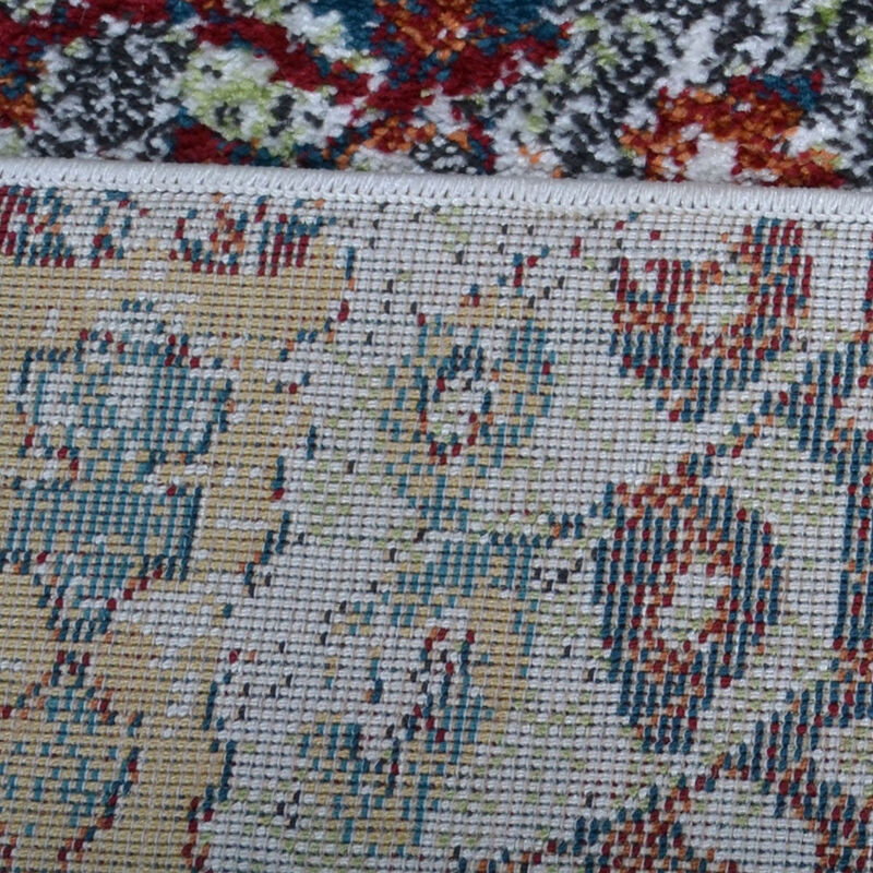 RUGSOTIC CARPETS MACHINE MADE HEATSET POLYPROPYLENE AREA RUGS  - Rectangle Shape, Contemporary Modern Design, Midium Pile Machine Made Area Rugs (M00047) image number 6