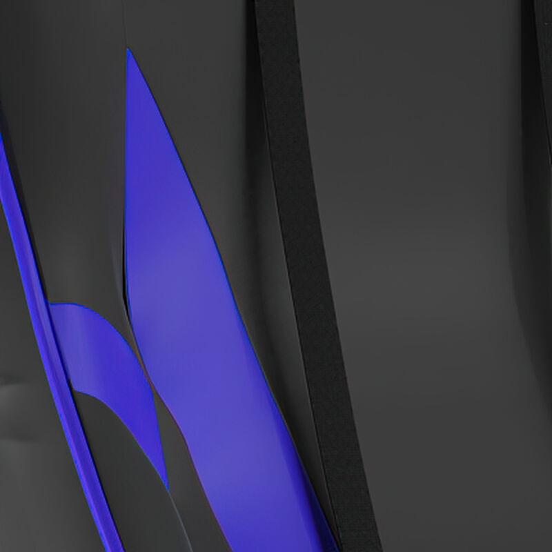 X20 Gaming Chair Racing Office Computer PC Adjustable Chair with Reclining Back and Transparent Roller Wheels in   LeatherSoft image number 7