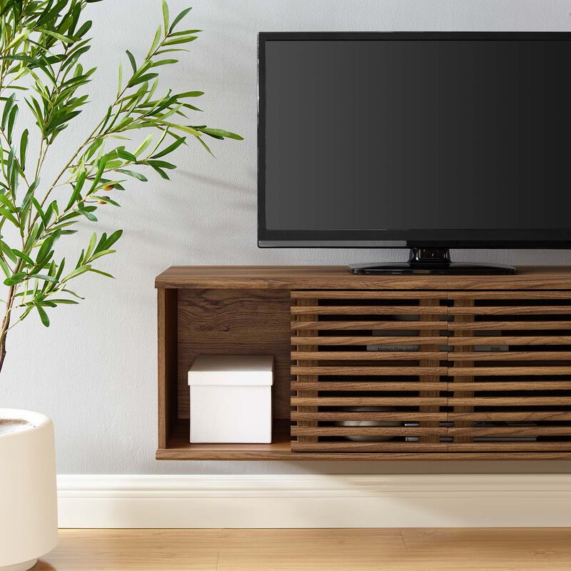Render 46" Wall-Mount Media Console TV Stand image number 6