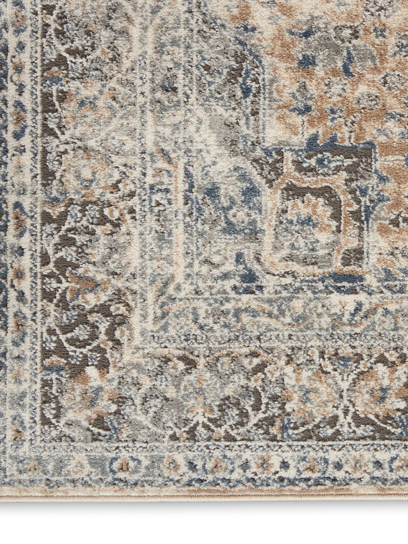 Quarry QUA07 Gray/Ivory 8'10" x 11'10" Rug image number 3