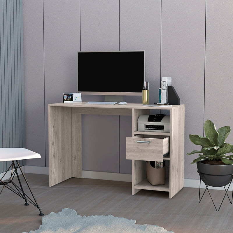 Computer Desk Odessa, Office, Light Gray image number 4