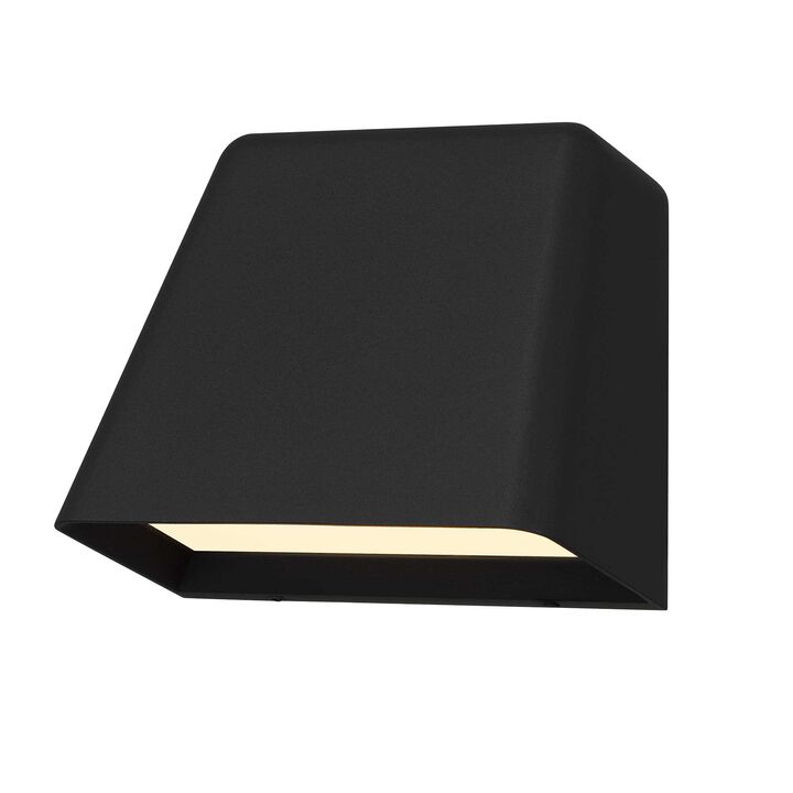 Bull 5.5 inch Sand Black LED Wall Sconce