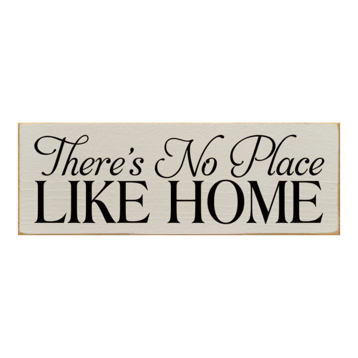 There's No Place Like Home Decorative Home Wall Accent
