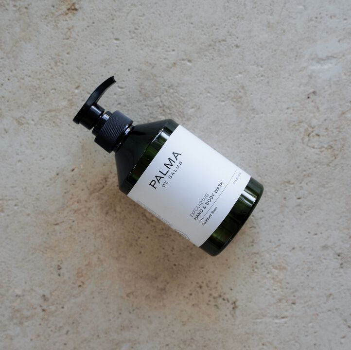 Summer Rose Luxury Hand & Body Wash - Exfoliating, Vegan