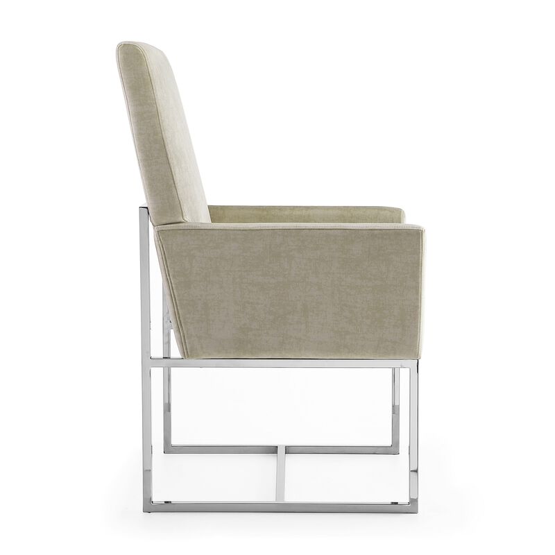 Element Cream Dining Arm Chair