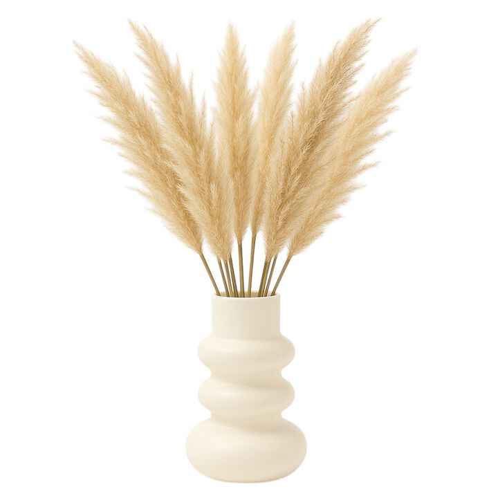 CLARAHOLM IVORY VASE 10 (IN)