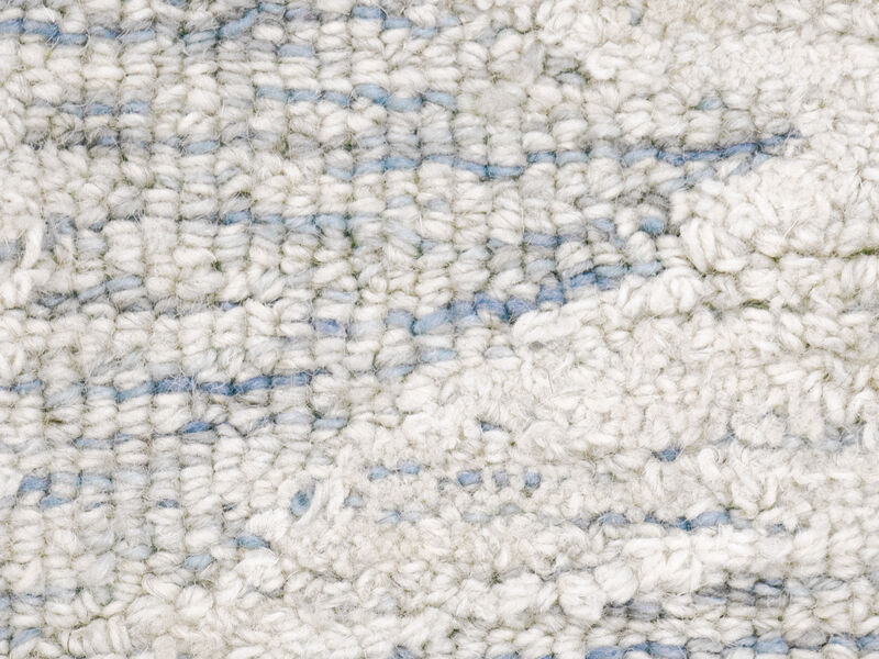 Pasargad Home Harmony Hand-Tufted Ivory/Blue Area Rug image number 3