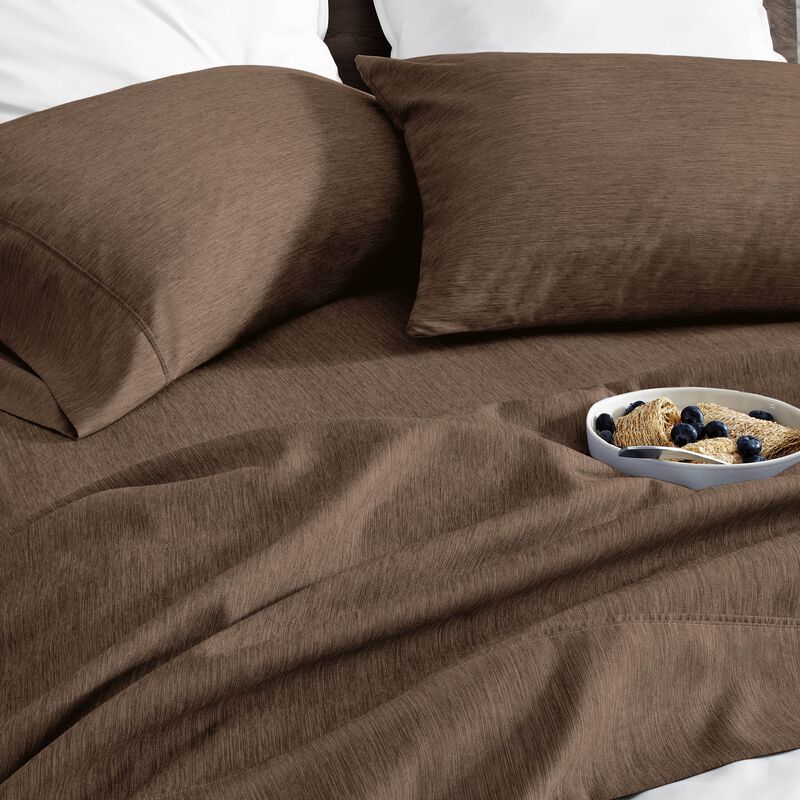 Ultra Soft Heathered Sheet Set image number 4