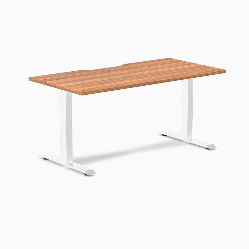 Desky Zero Scalloped Laminate Office Desk image number 0