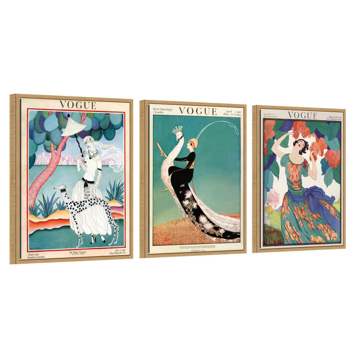 Vintage Fashion Covers 3 Piece