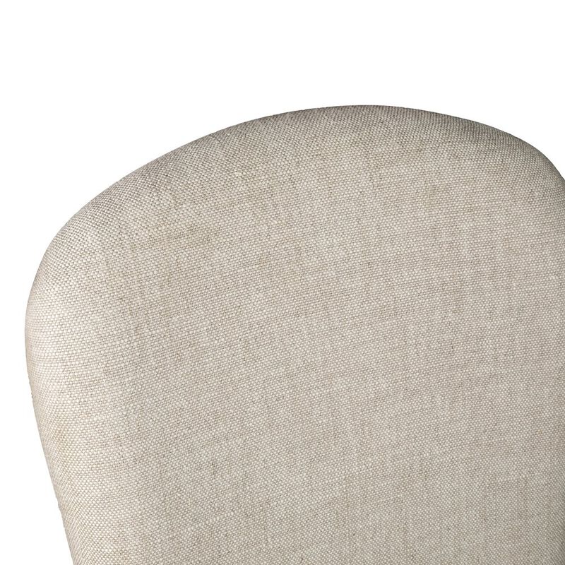 World Interiors Olivia Dining Chair in Beige Linen image number 5