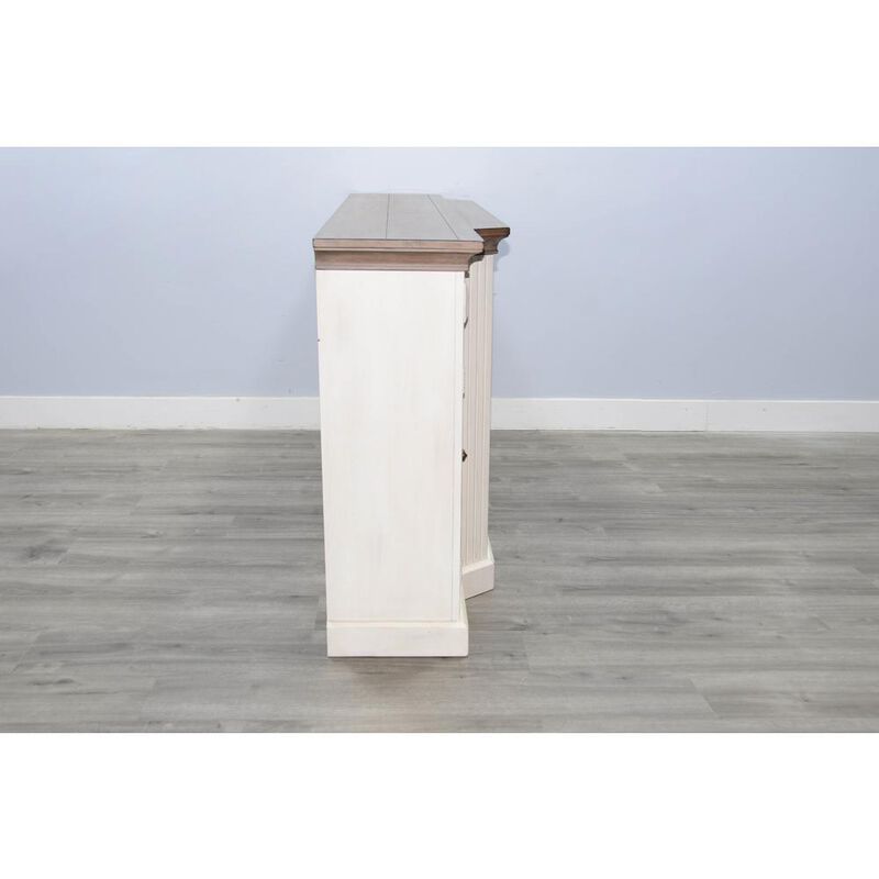 Sunny Designs 72 Media Console with Electric Fireplace