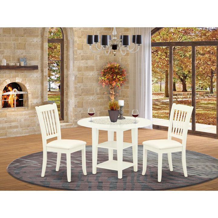 Dining Room Set Linen White