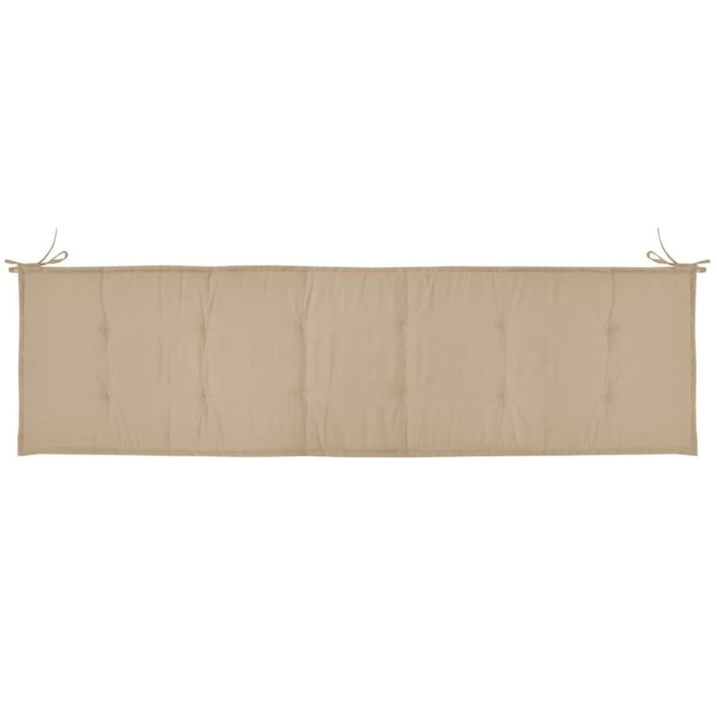 vidaXL Garden Bench Cushion Beige 70.9"x19.7"x1.2"