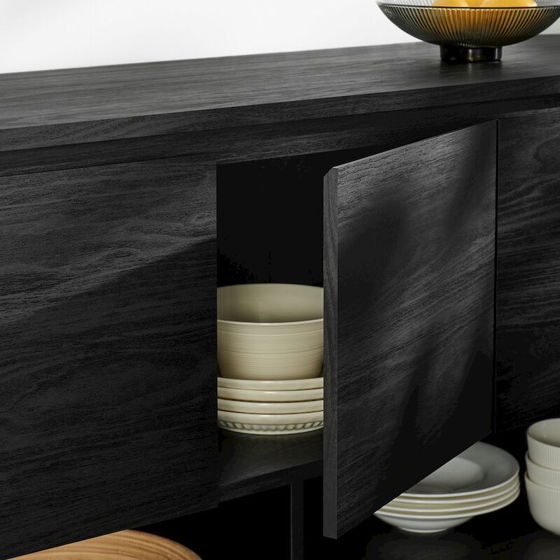 Duval 62" Curved Sideboard image number 9