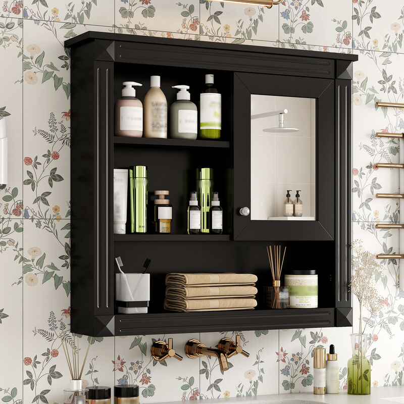 Merax Bathroom Wall Cabinet with Mirror