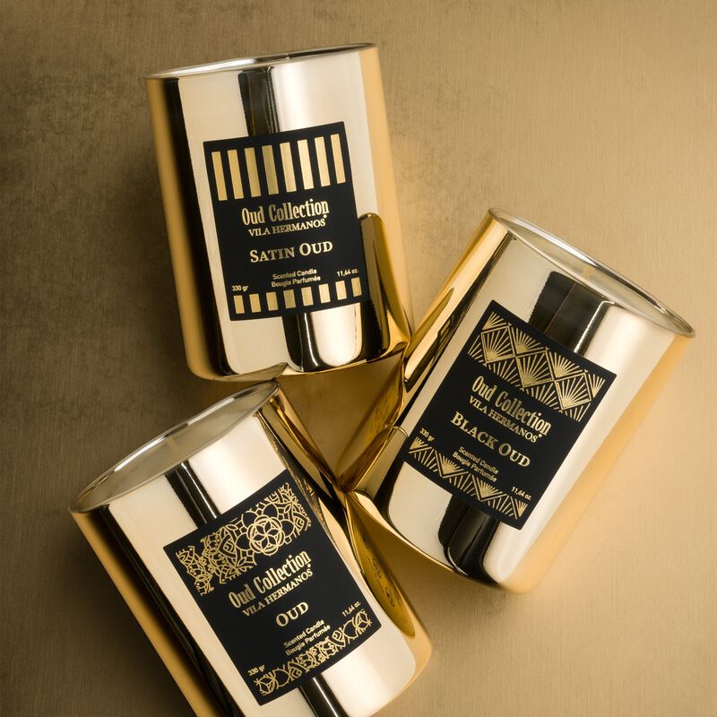 Candle in Jar OUD COLLECTION Black Oud Gold Jar 330gr image number 2