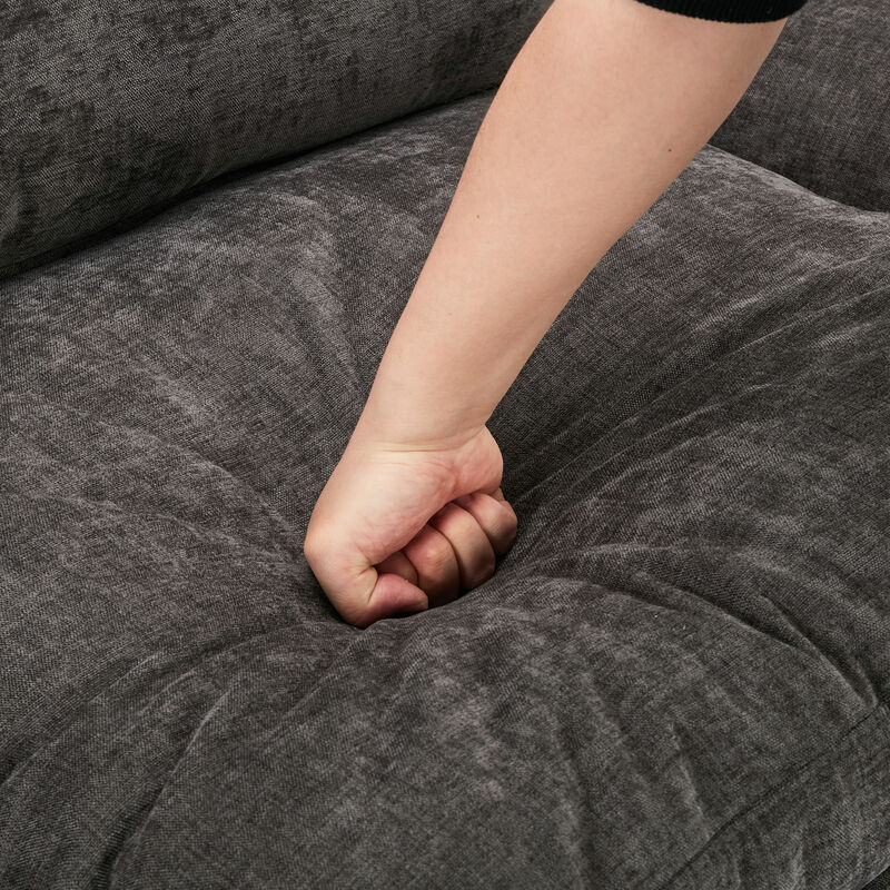 Merax Cozy Chenille Upholstered Sofa Set