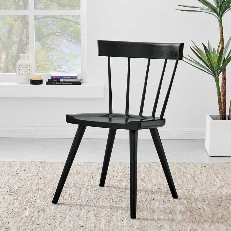 Sutter Wood Dining Side Chair Set of 2 image number 9