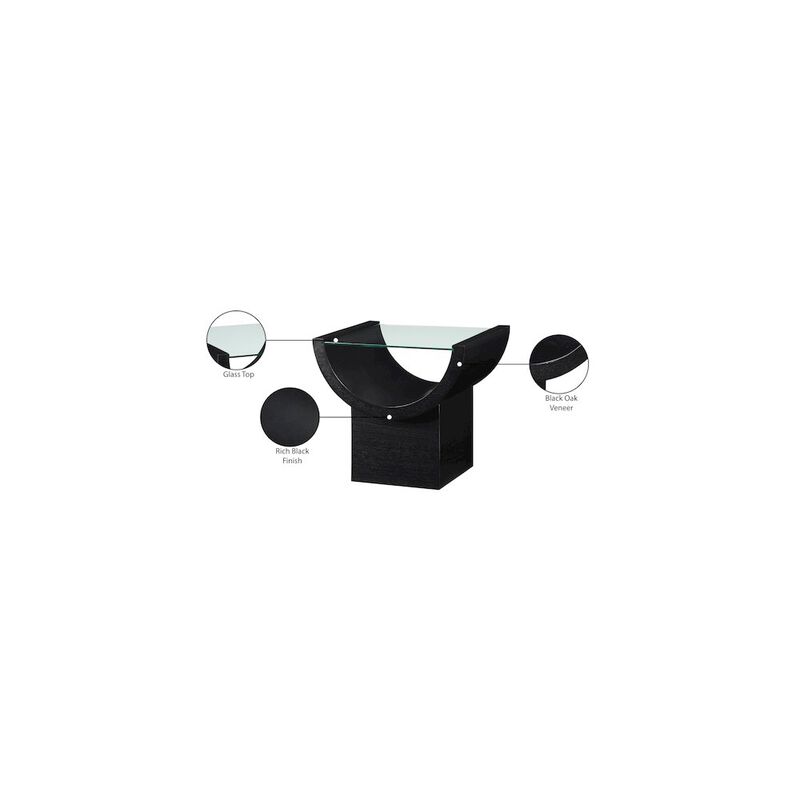 Meridian Furniture Beverwil Black End Table